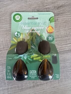 Air Wick Essential Mist Twin Refill Blue Agave & Bamboo 2 ct.